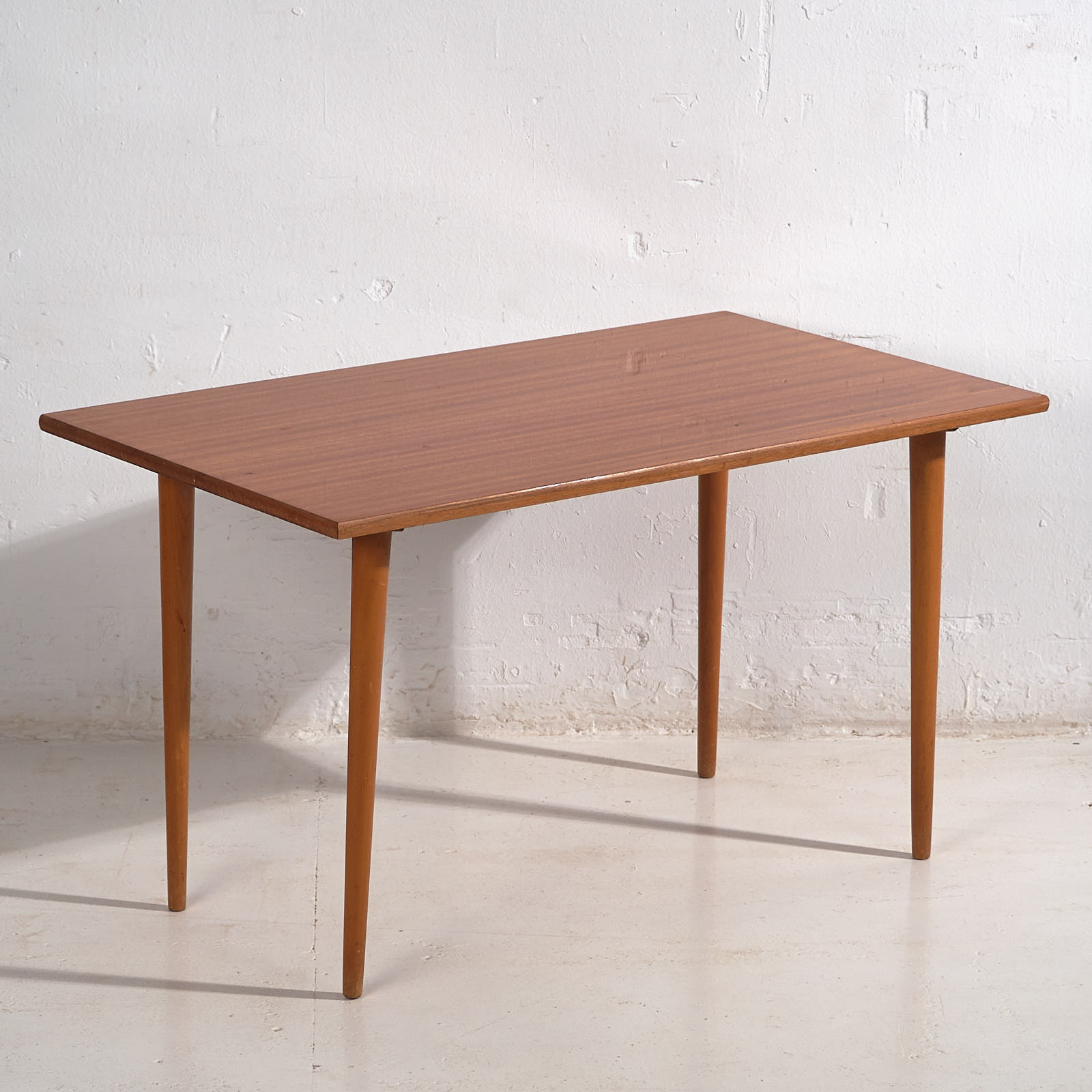 Solid wood retro style table (c.1960)