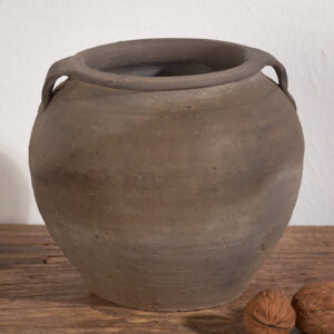 Jarrón pequeño antiguo con asas (c.1900) #5