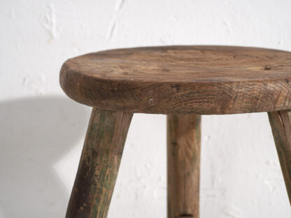 Taburete primitivo antiguo (c.1920) #21 - Imagen 4