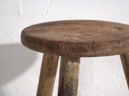 Taburete primitivo antiguo (c.1920) #21 - Imagen 8