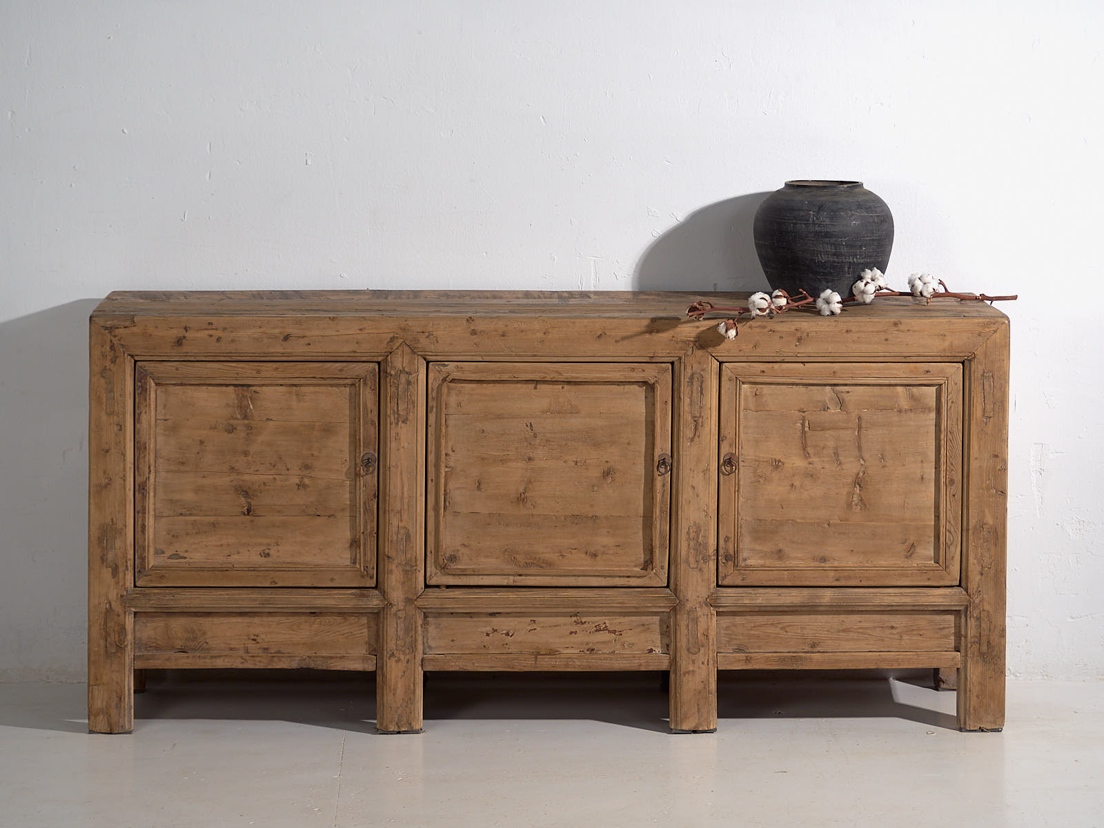 Buffet chinois ancien à trois portes (vers 1900) #14