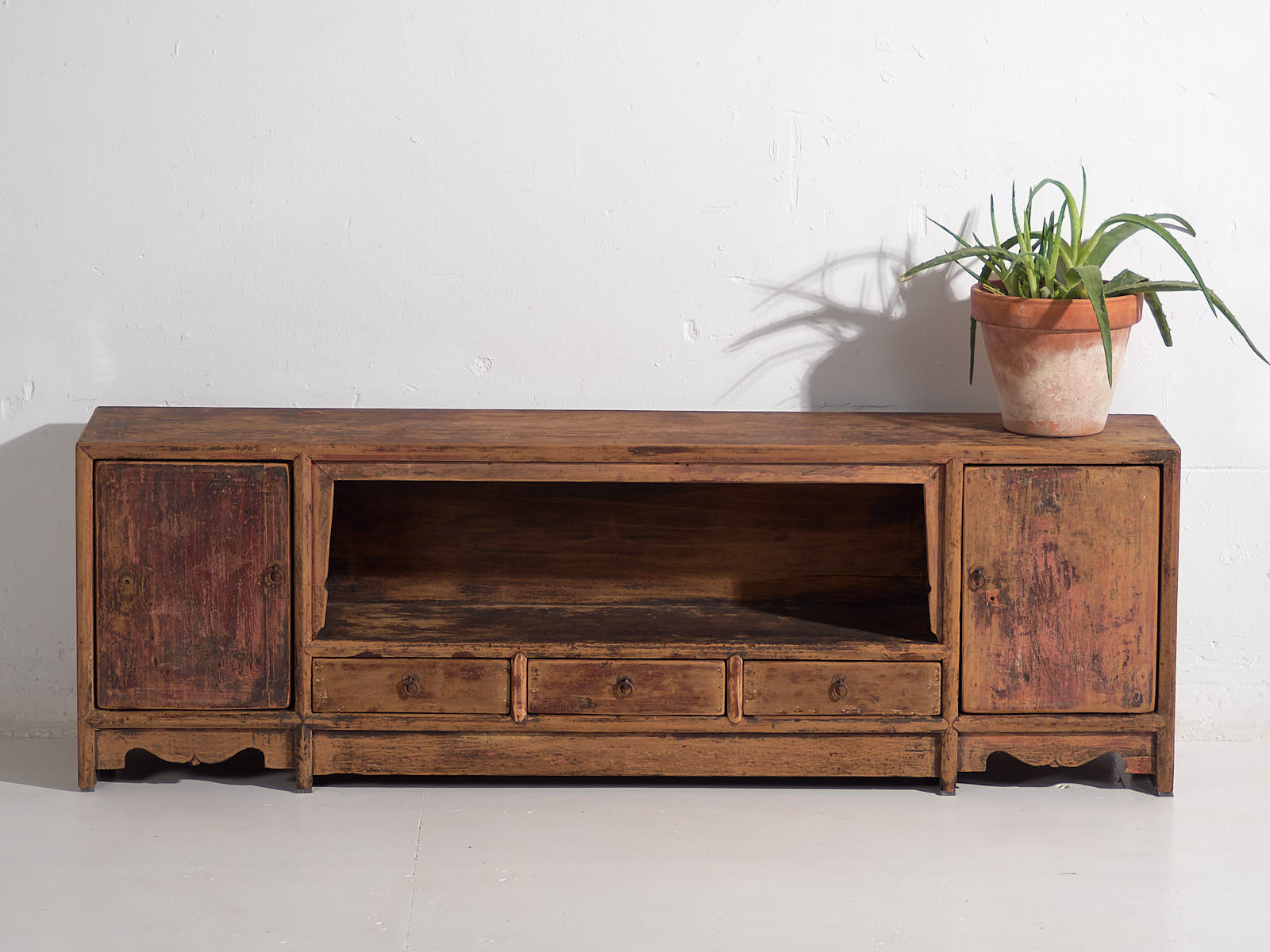 Antiguo mueble de TV de estilo oriental (c.1900) #24