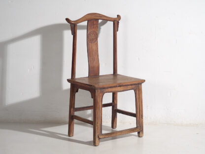 Sillones chinos antiguos con respaldo alto (c.1900) #63