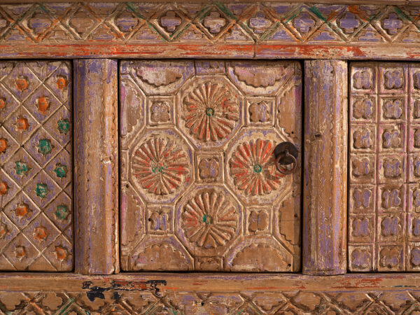 Antiguo aparador tallado con tonos violeta (c.1850) #65 - Imagen 12