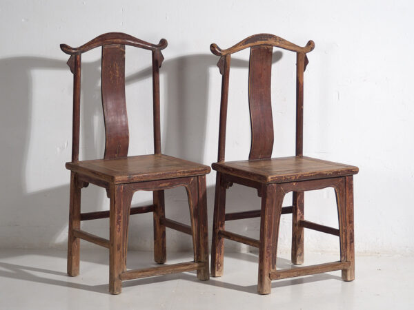 Traditional antique Chinese chairs (c.1900) #68 - Image 3