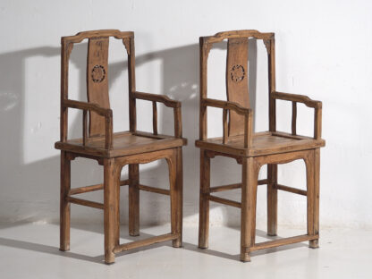 Sillas chinas antiguas de estilo Qing (c.1900) #69