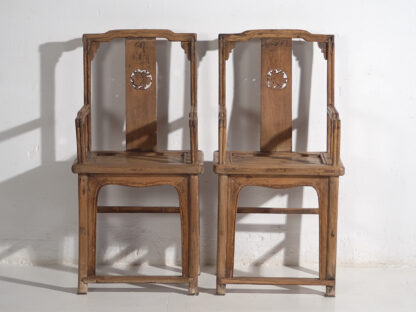 Sillas chinas antiguas de estilo Qing (c.1900) #69