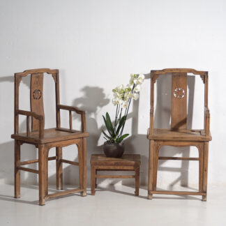 Sillas chinas antiguas de estilo Qing (c.1900) #69