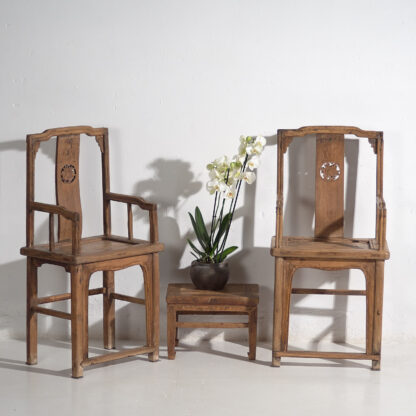 Sillas chinas antiguas de estilo Qing (c.1900) #69