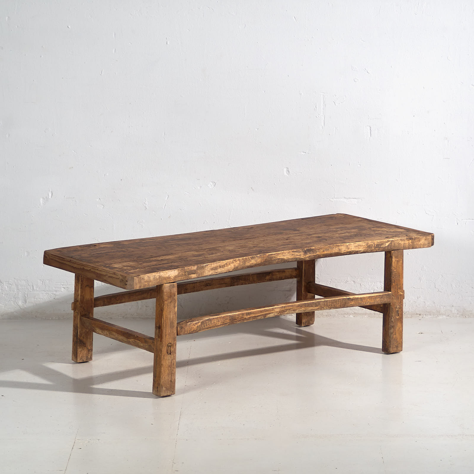 Mesa de centro larga antigua (c.1900) #45