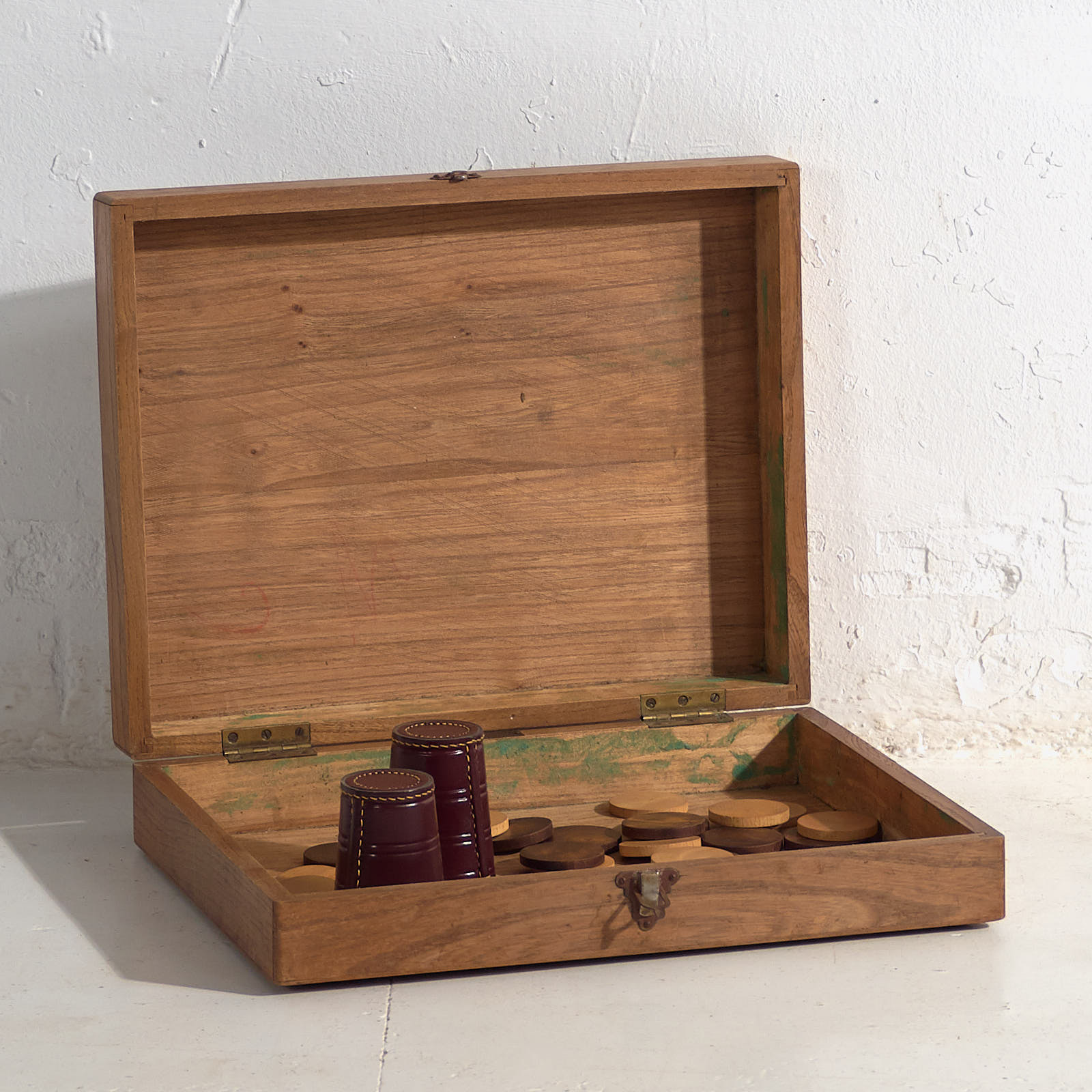 Estuche antiguo Van Laere para juegos de mesa (c.1920) #51