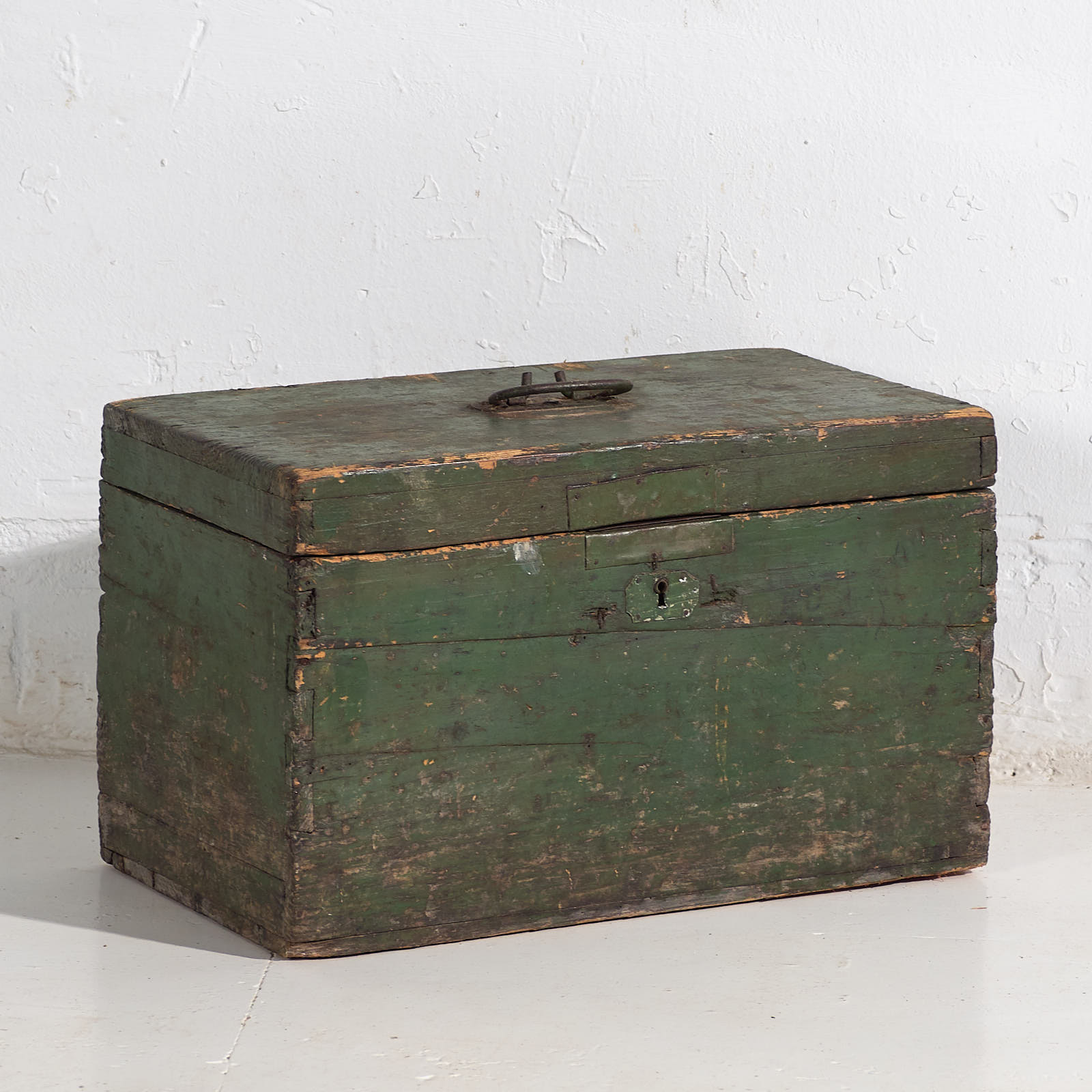 Cofre verde antiguo (c.1920) #74