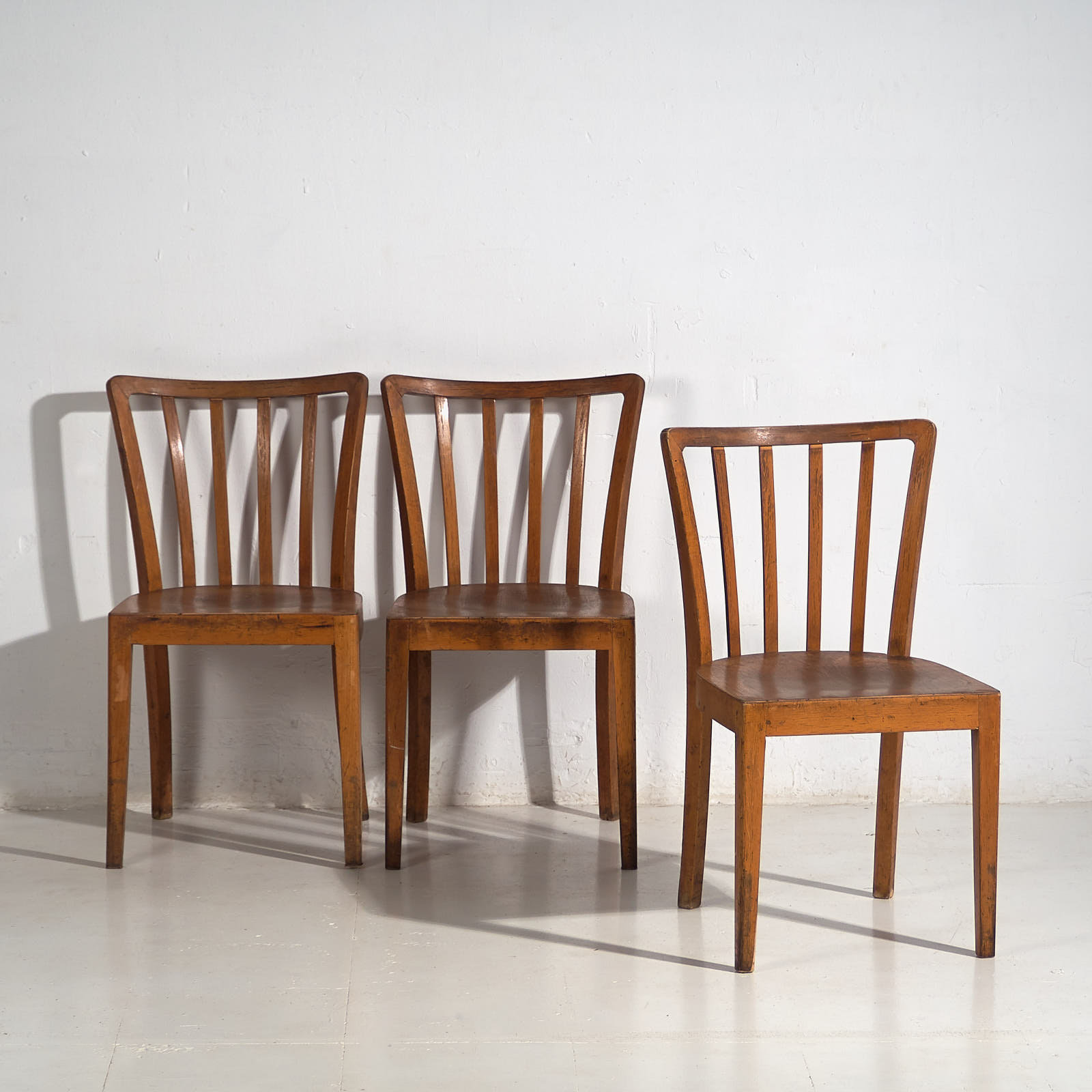 Conjunto de sillas vintage Thonet (c.1950). Conjunto de 3 piezas #1