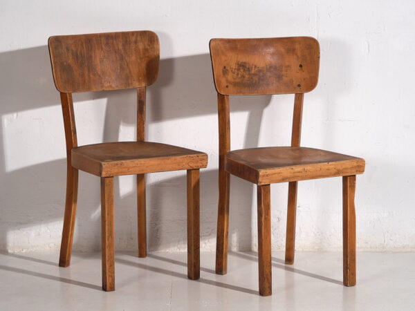 Conjunto de sillas Thonet vintage (c.1950). Conjunto de 4 piezas #6 - Imagen 7