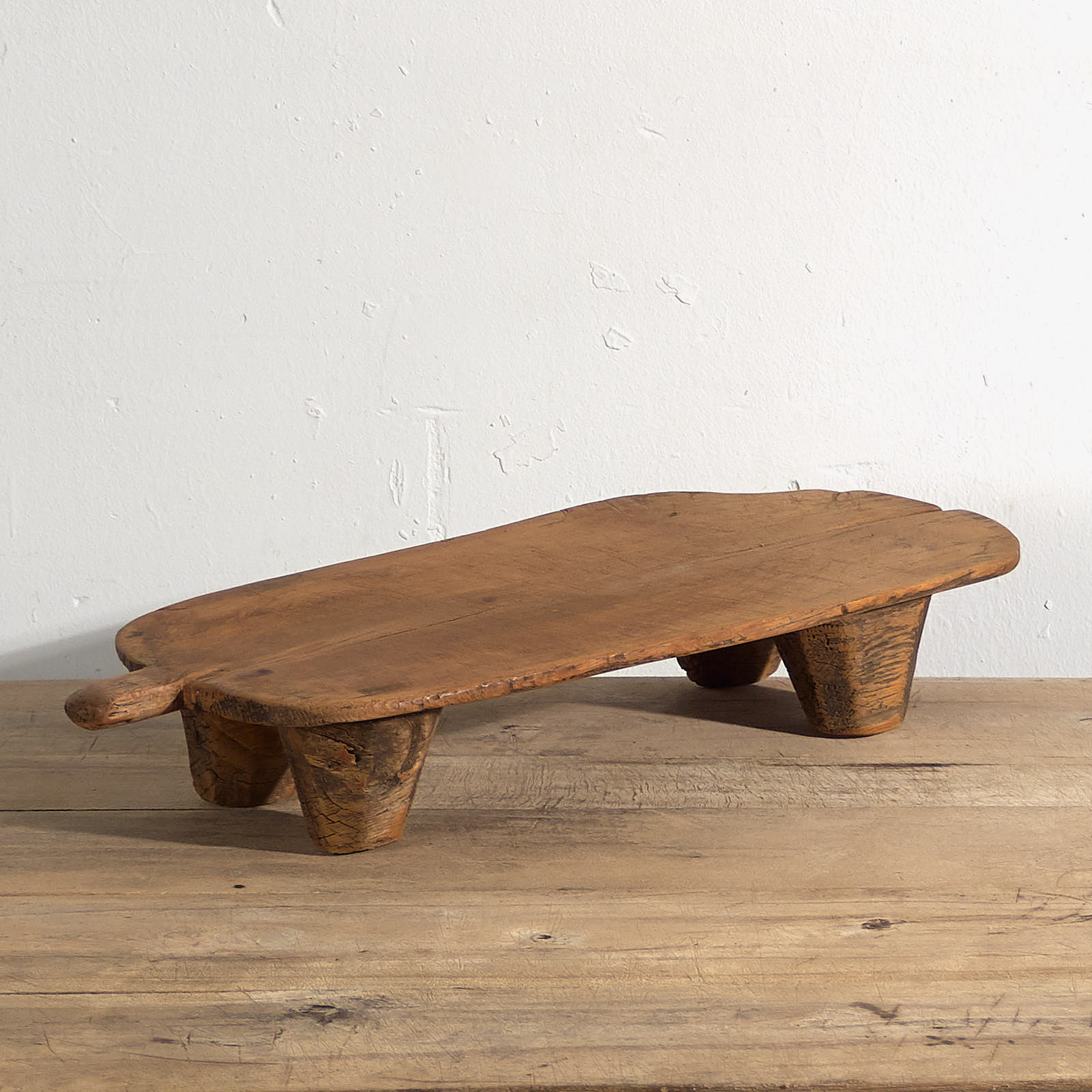 Mesita baja antigua de estilo wabi sabi (c.1920) #15