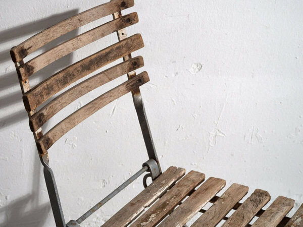 Ancienne chaise de jardin (c.1920) – Image 5