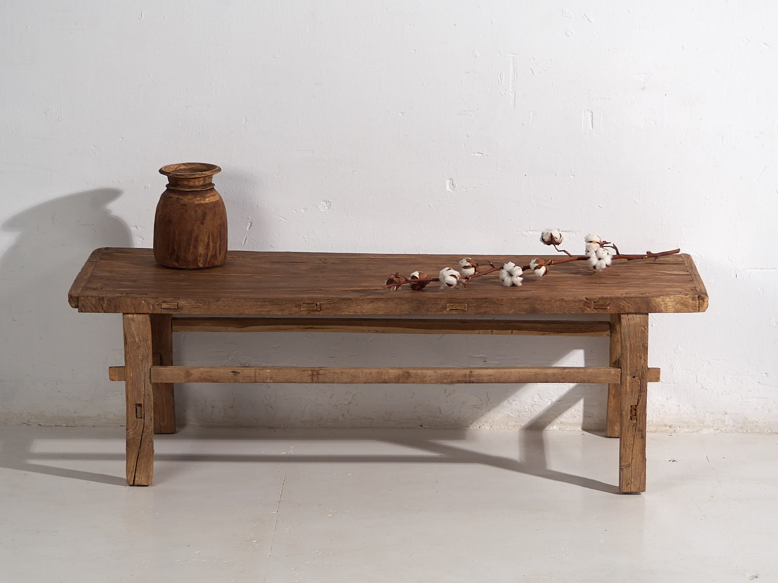 Mesa baja oriental antigua (c.1900) #37
