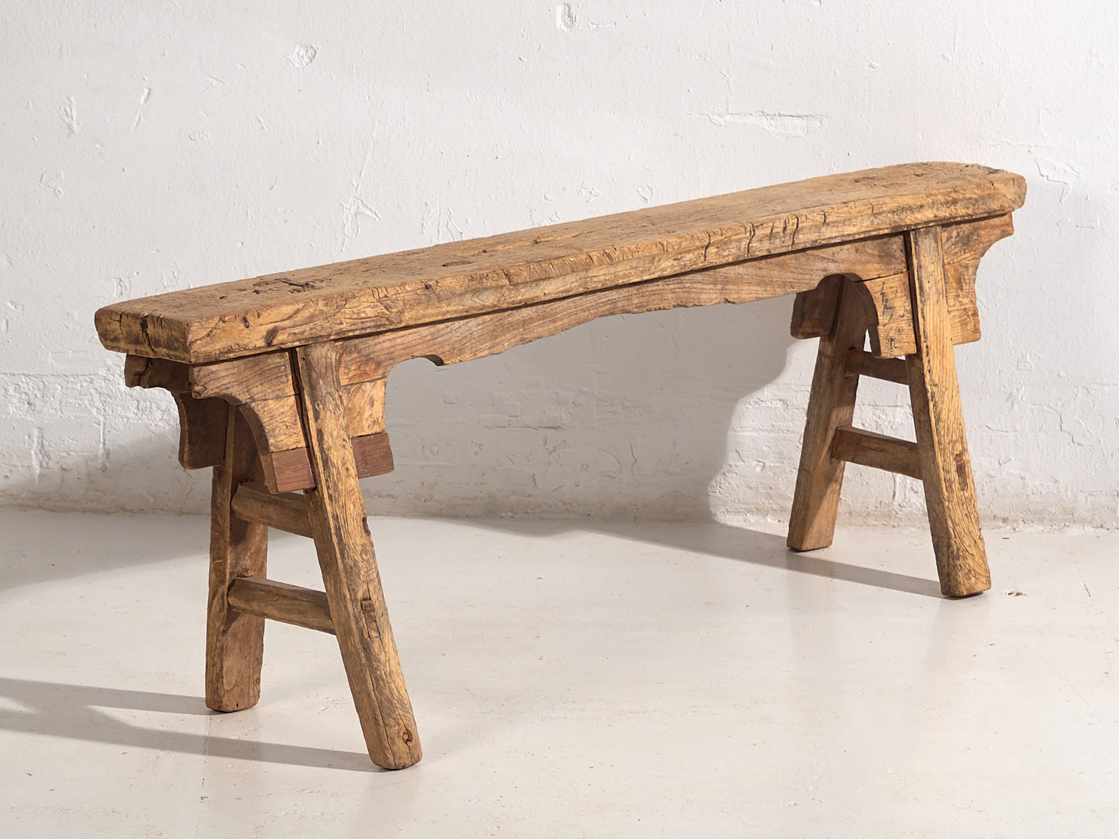 Banco primitivo antiguo (c.1870) #8