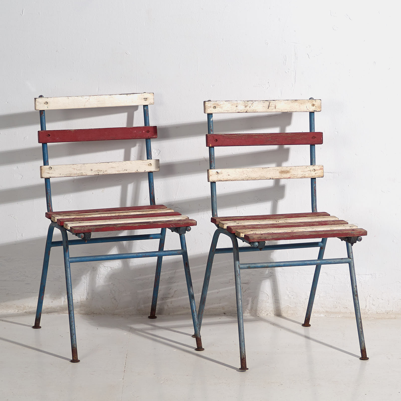 Antiguas sillas de jardín (c.1920). Conjunto de 4 piezas #1