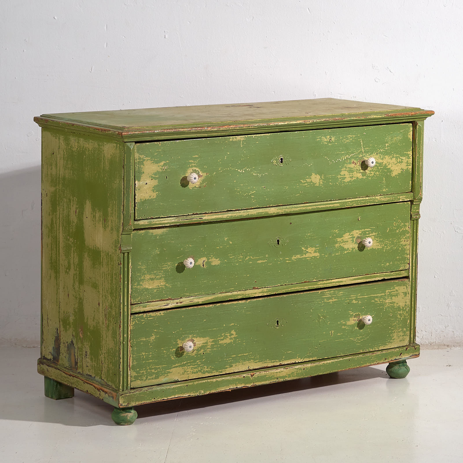 Cajonera verde antigua (c.1920) #12