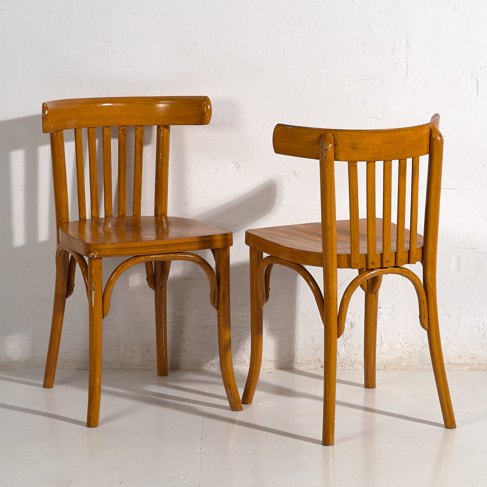 Conjunto de sillas antiguas Bistró (c.1920). Conjunto de 2 piezas #5