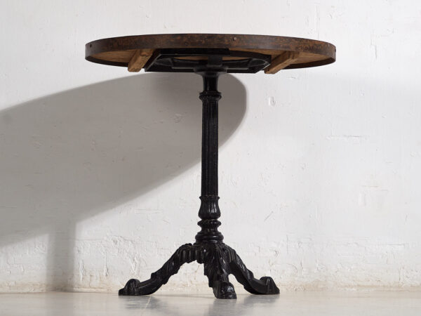 Table de jardin ronde ancienne (c.1920) #16