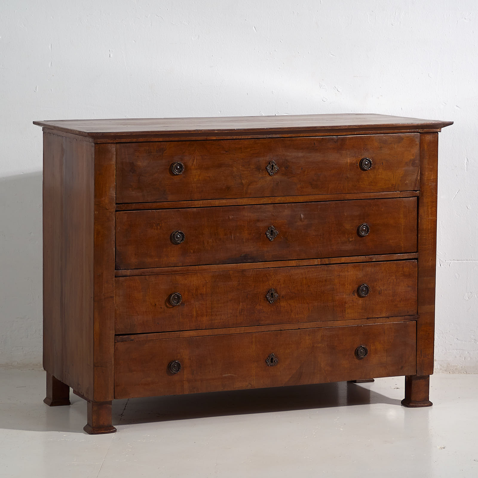 Cómoda antigua de cuatro cajones (c.1850) #85