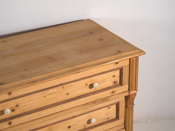 Commode de chambre à coucher ancienne (vers 1920) #87 – Image 3