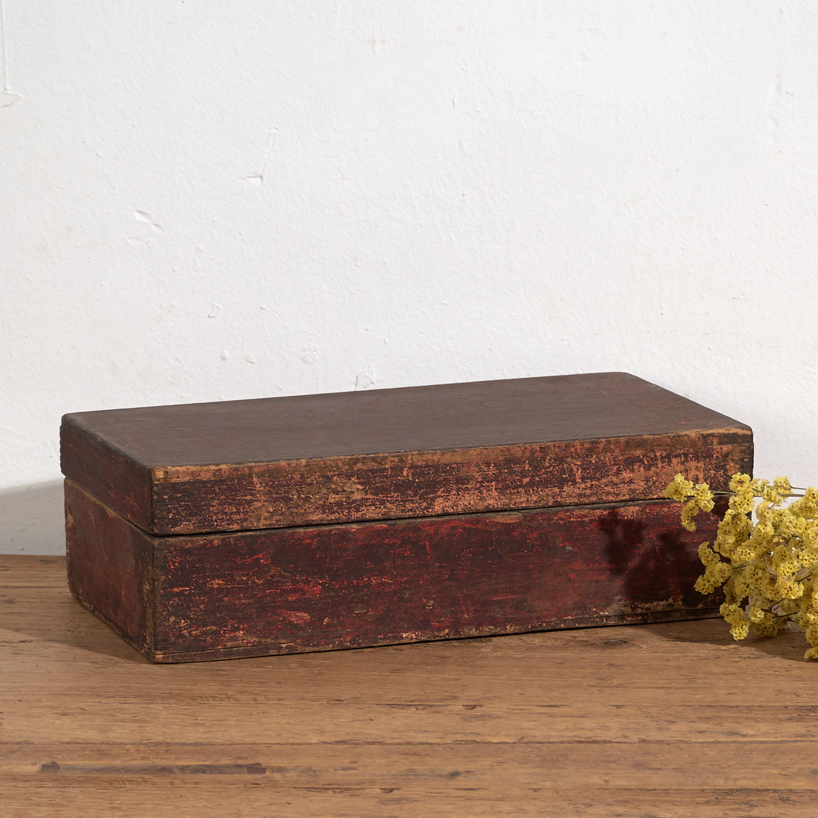Coffret oriental ancien à patine rouge (c.1900) #21